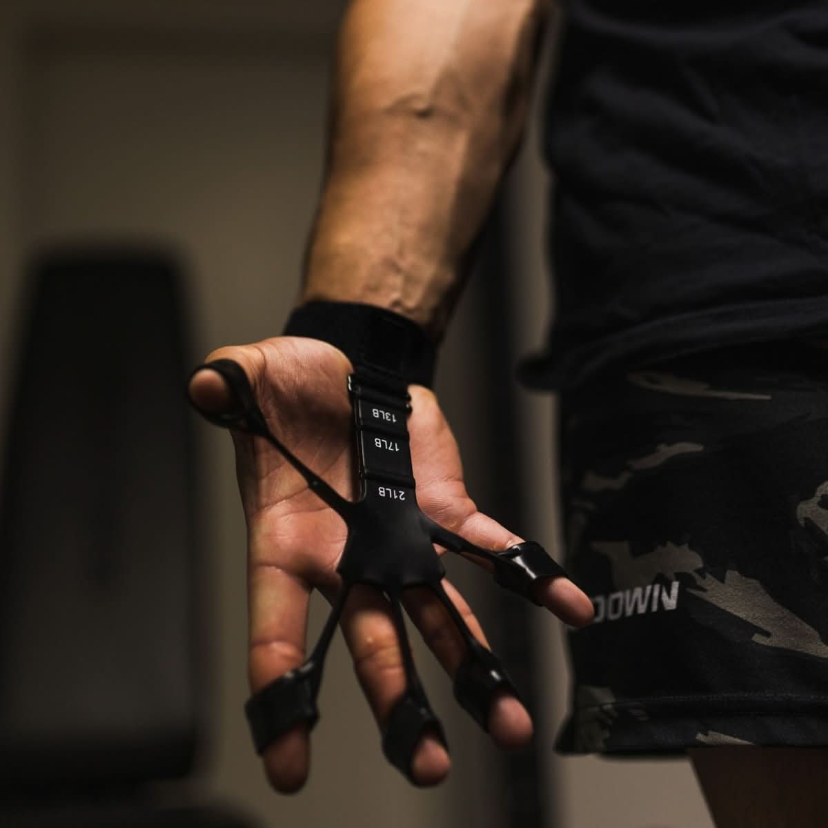 GripFlex Finger Trainer With Adjustable Resistance For Strength And Flexibility