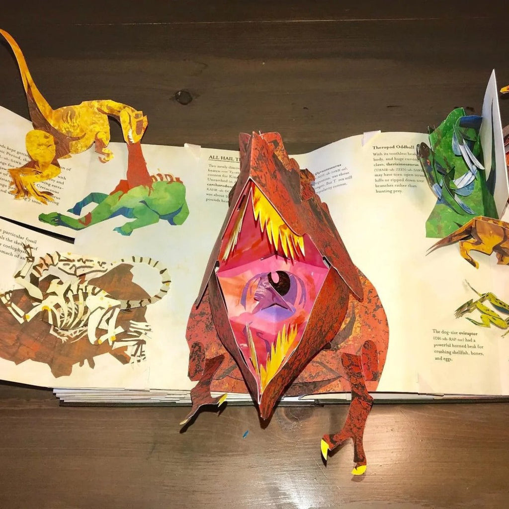 Jurassic Pop Science: 3D Dinosaurier-Pop-up-Buch mit klaren wissenschaftlichen Einblicken