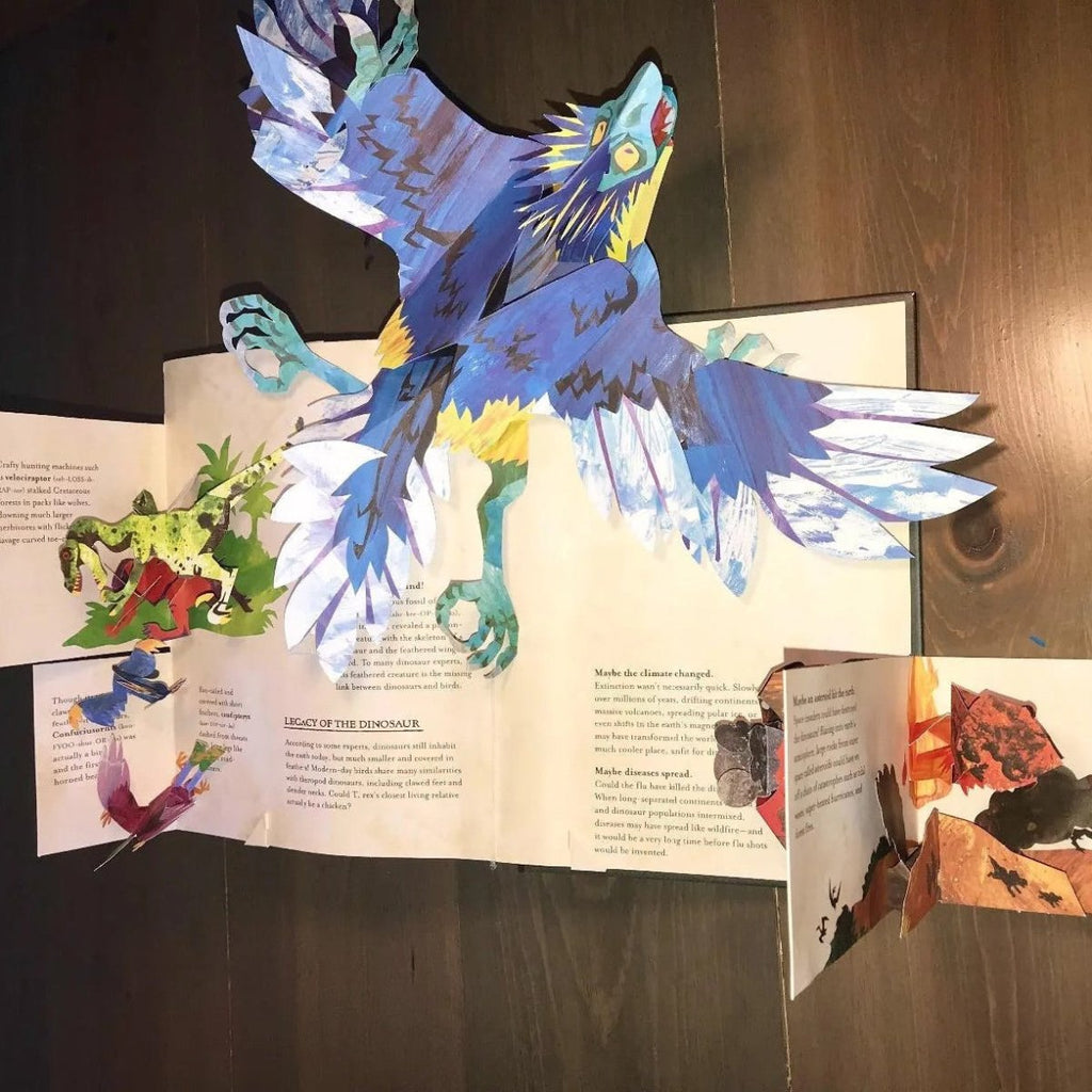 Jurassic Pop Science: 3D Dinosaurier-Pop-up-Buch mit klaren wissenschaftlichen Einblicken