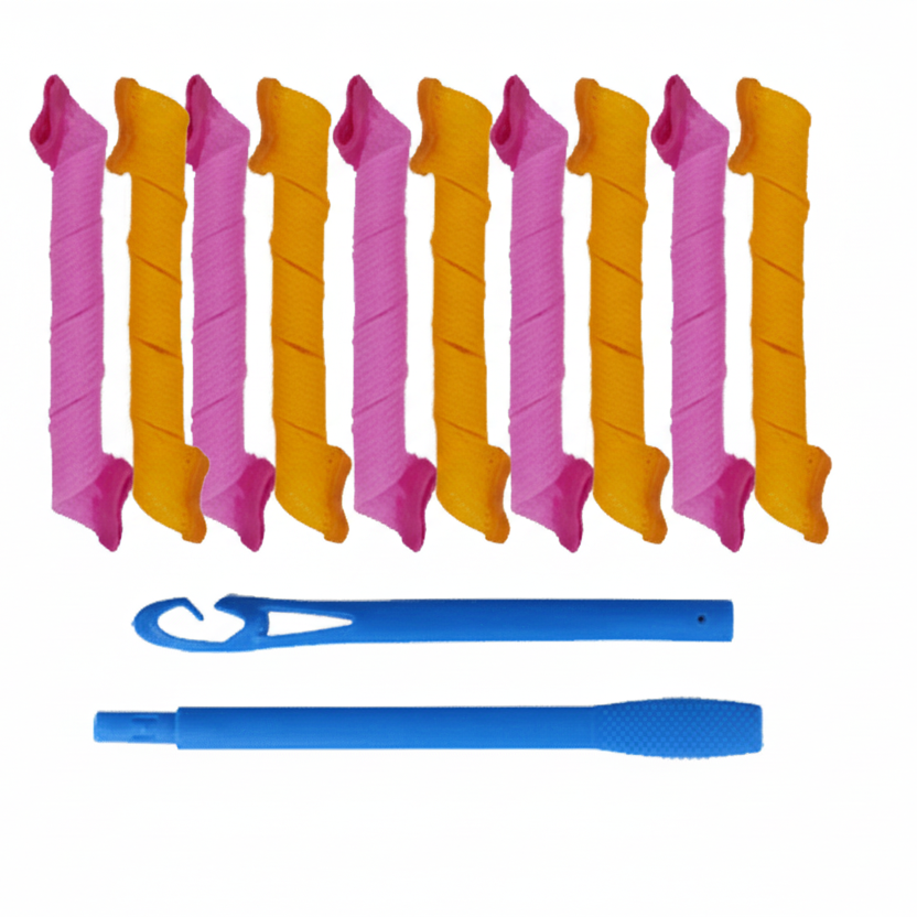 NovaCurl DIY Spiral Curlers For Healthy Heatless Curls