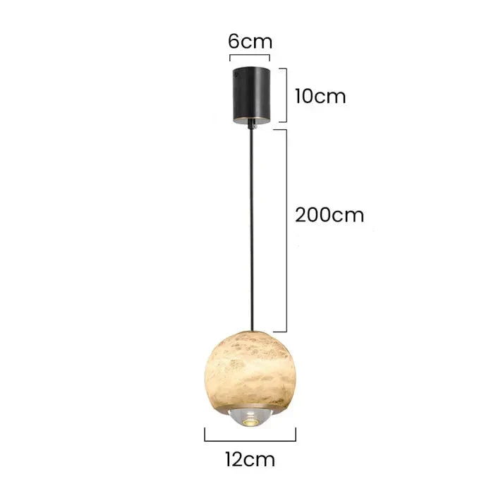 Luma Marble Pendant Light Elegant Scandinavian Ceiling Fixture