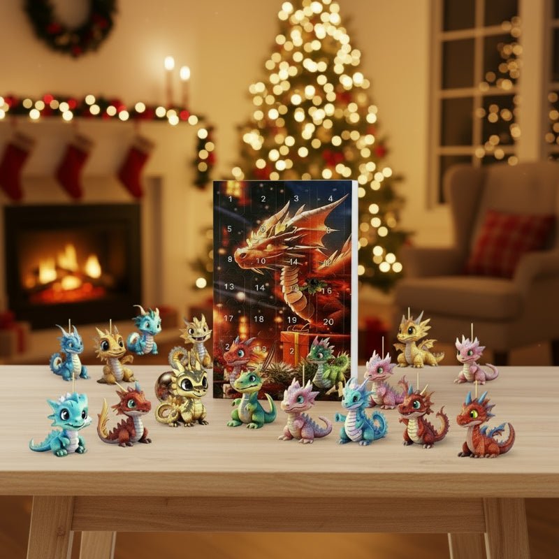 Dragon Delights Advent Calendar 24 Days Of Cute Dragon Charms
