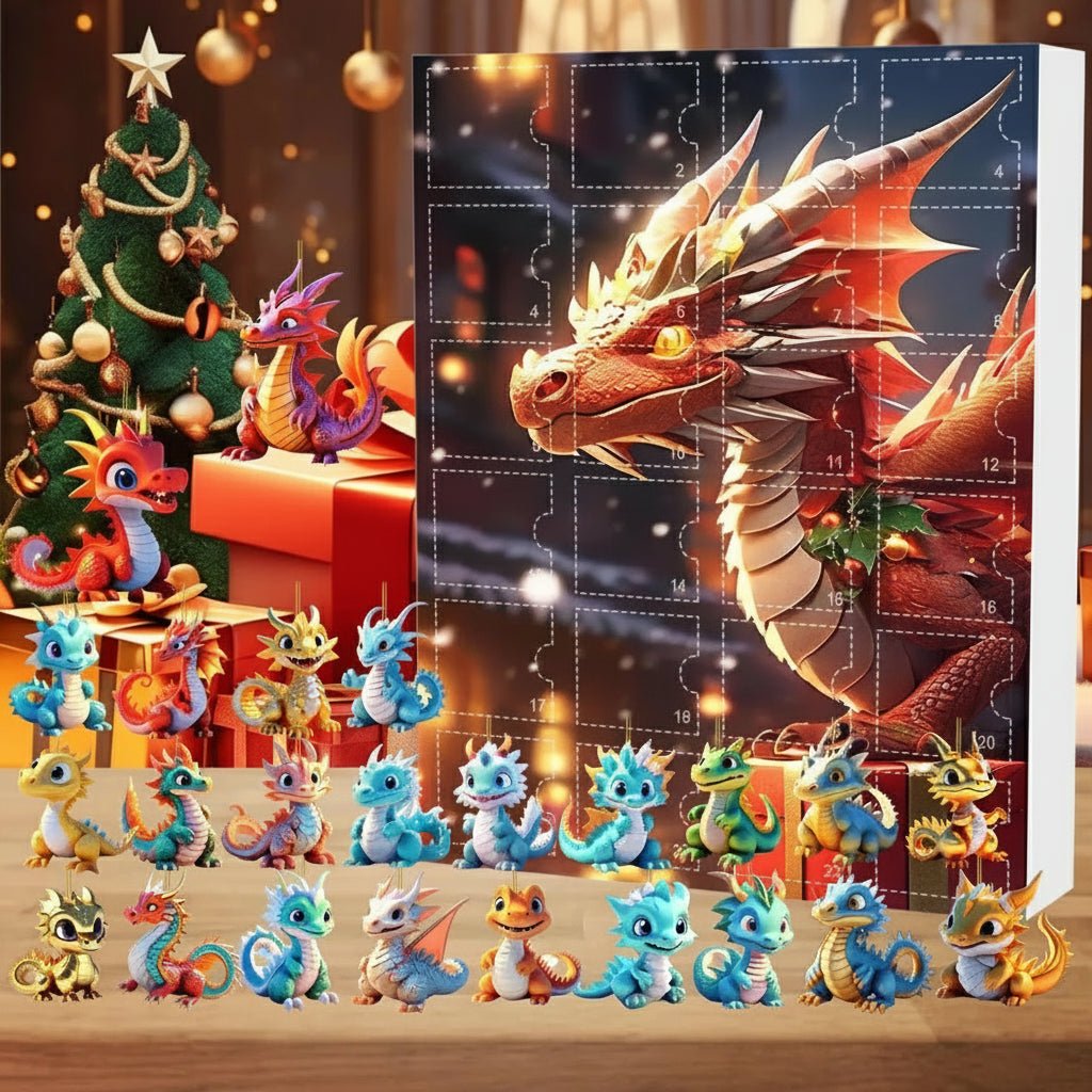 Dragon Delights Advent Calendar 24 Days Of Cute Dragon Charms