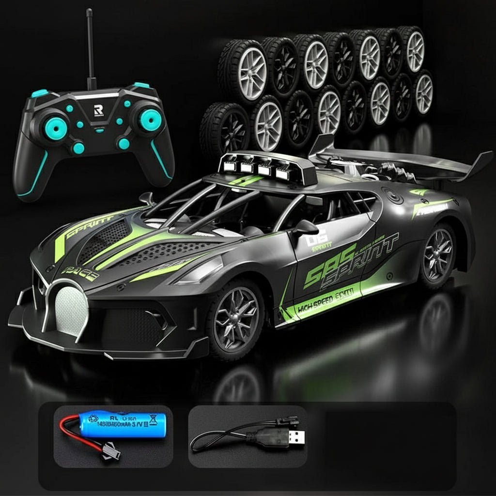 AeroPulse Elektrické RC sportovní auto pro začátečníky a děti