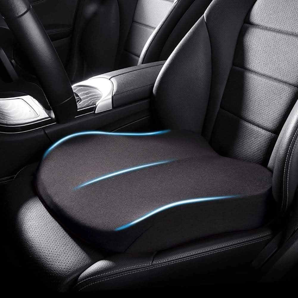 VistaLift Ergonomic Car Seat Cushion For Better Visibility And Comfort