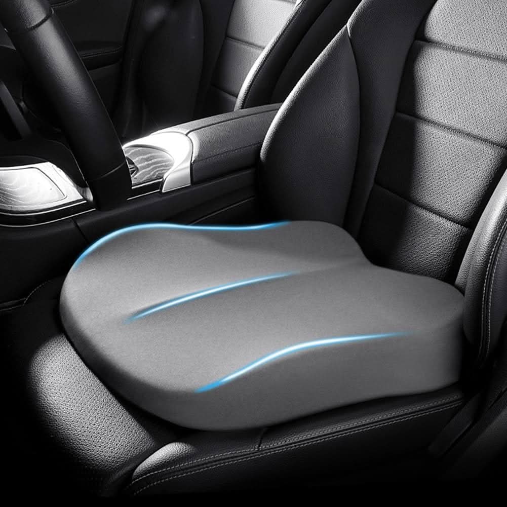 VistaLift Ergonomic Car Seat Cushion For Better Visibility And Comfort
