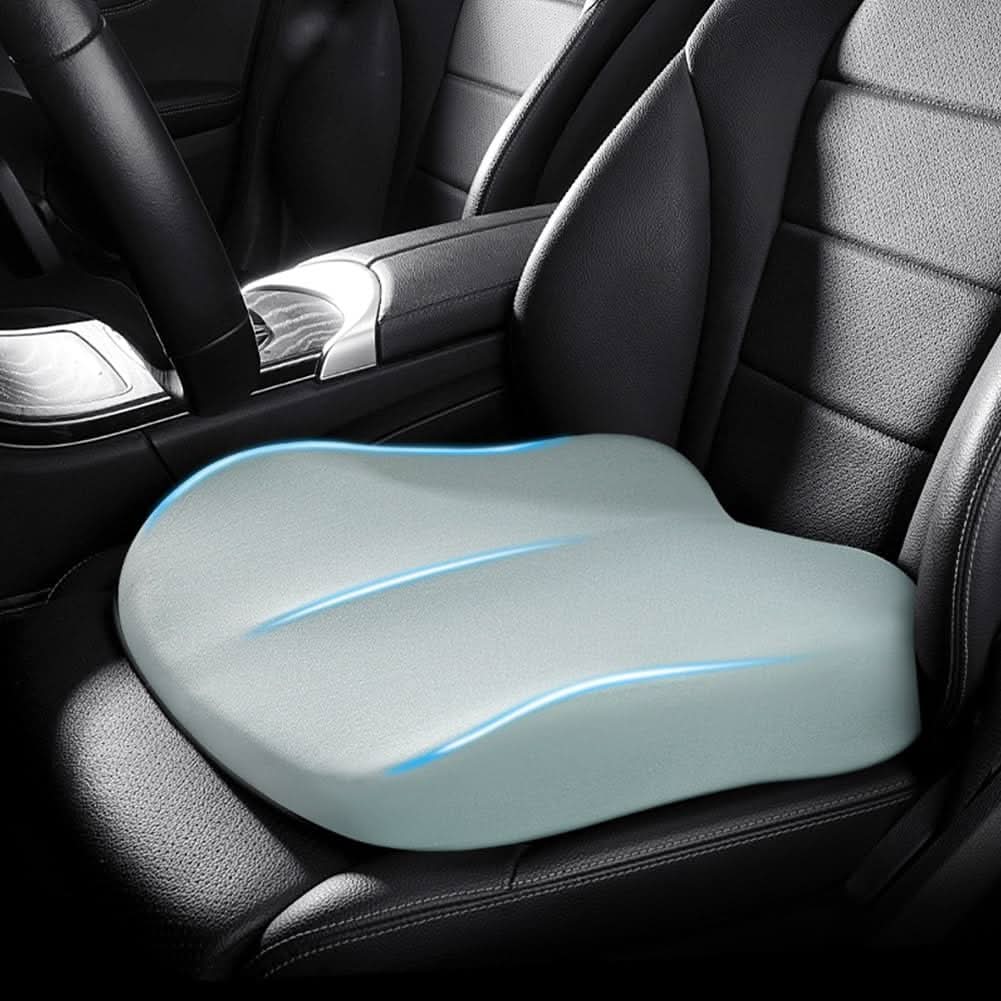 VistaLift Ergonomic Car Seat Cushion For Better Visibility And Comfort