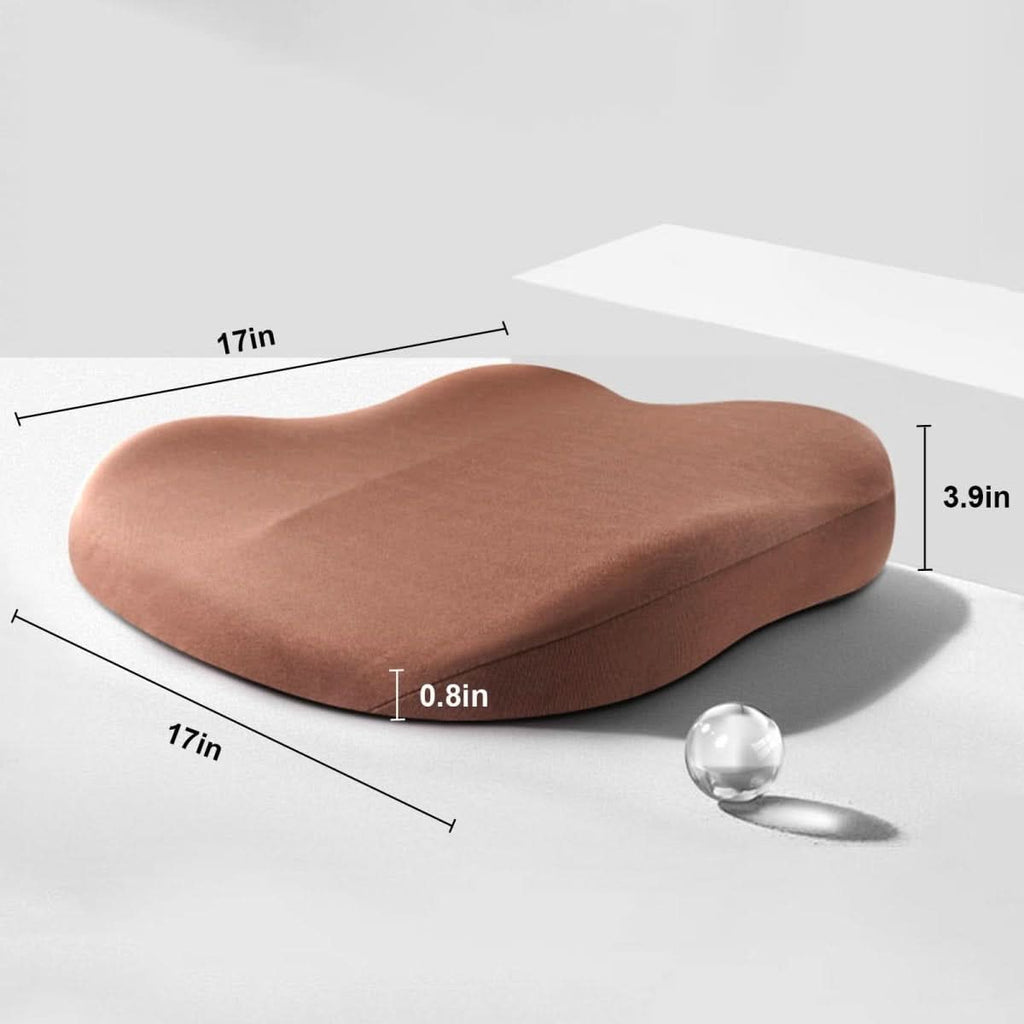 VistaLift Ergonomic Car Seat Cushion For Better Visibility And Comfort