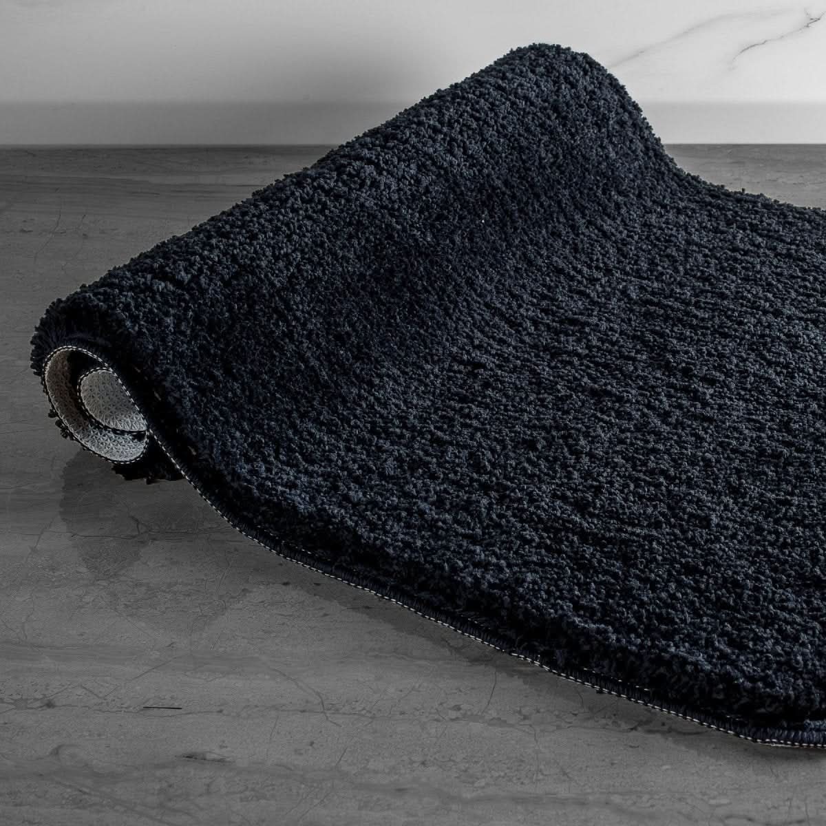 Nordra Bath Mat Soft Microfiber Bath Rug Quick Drying Non Slip Scandinavian Style