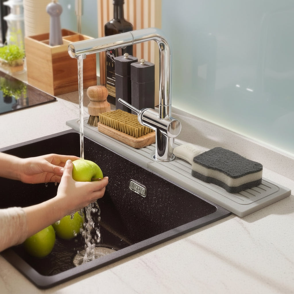 Stone Matte Drying Mat With Instant Drying For Organized Dishwashing Areas