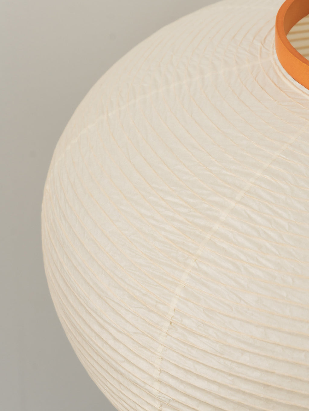 Akari Mulberry papir gulvlampe i metal, japansk stil til stuer