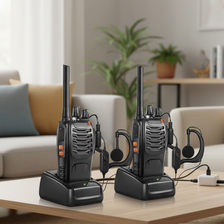 AeroLink Long-Range Dual-Use Walkie Talkie For Outdoor Use