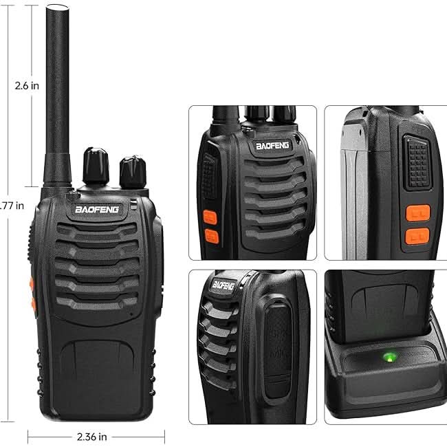AeroLink Long-Range Dual-Use Walkie Talkie For Outdoor Use