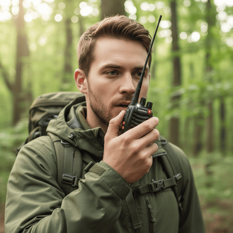 AeroLink Long-Range Dual-Use Walkie Talkie For Outdoor Use