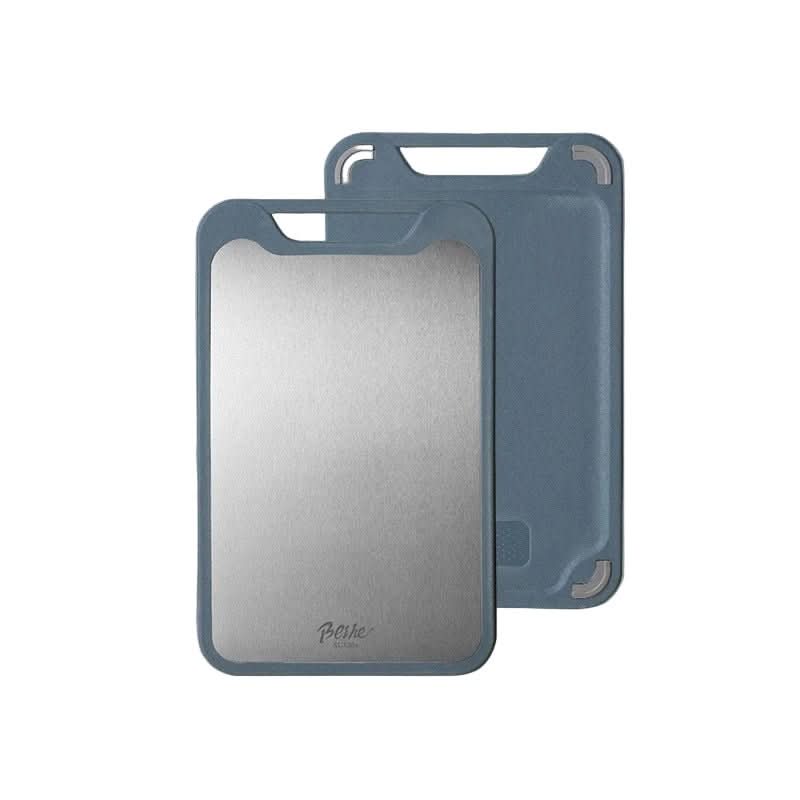 ApexEdge Double-Sided Stainless Steel Cutting Board Nonstick Surface And Juice Groove