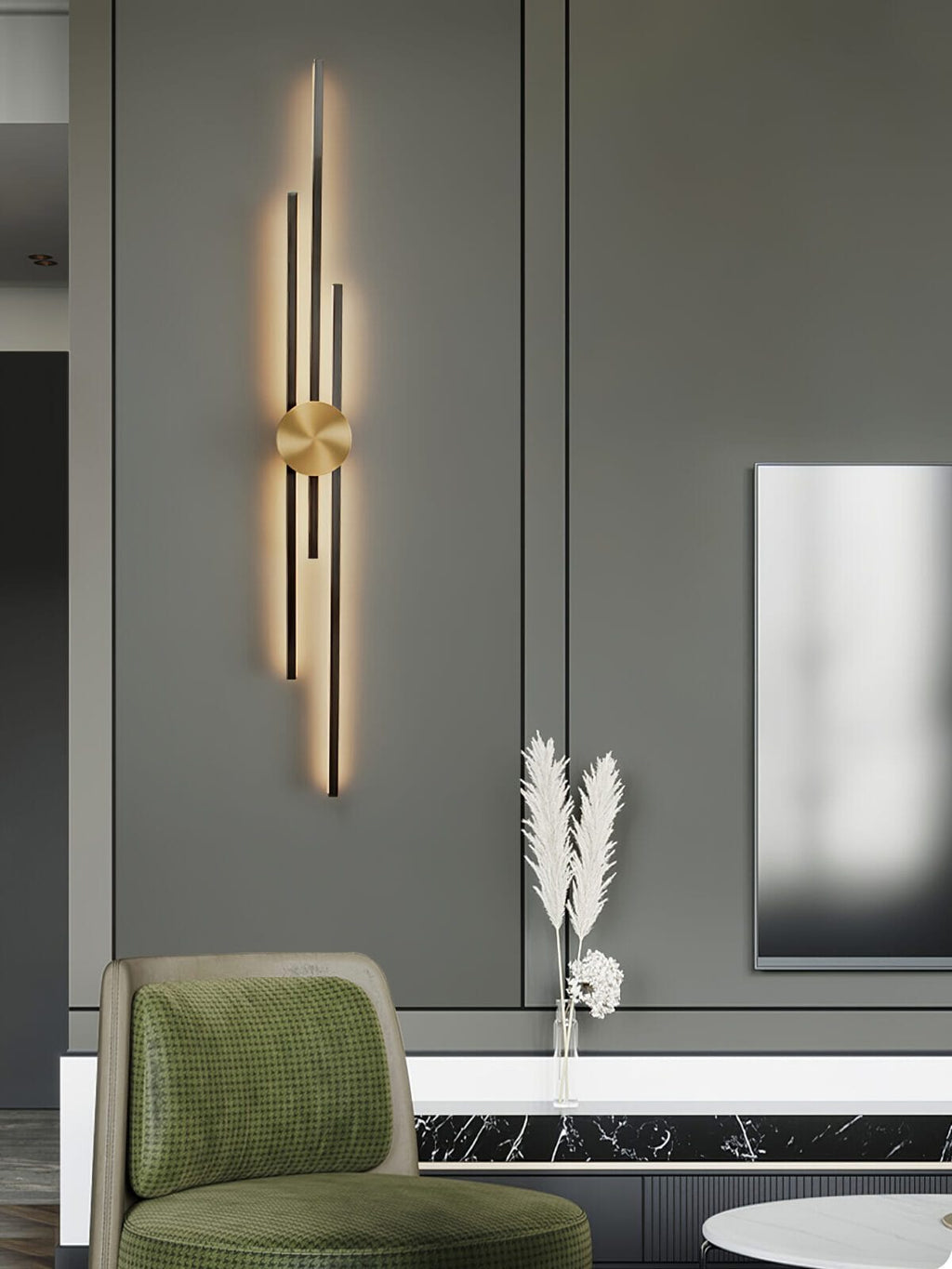 Bethnal Minimalist  Copper Wall Light | Fervei