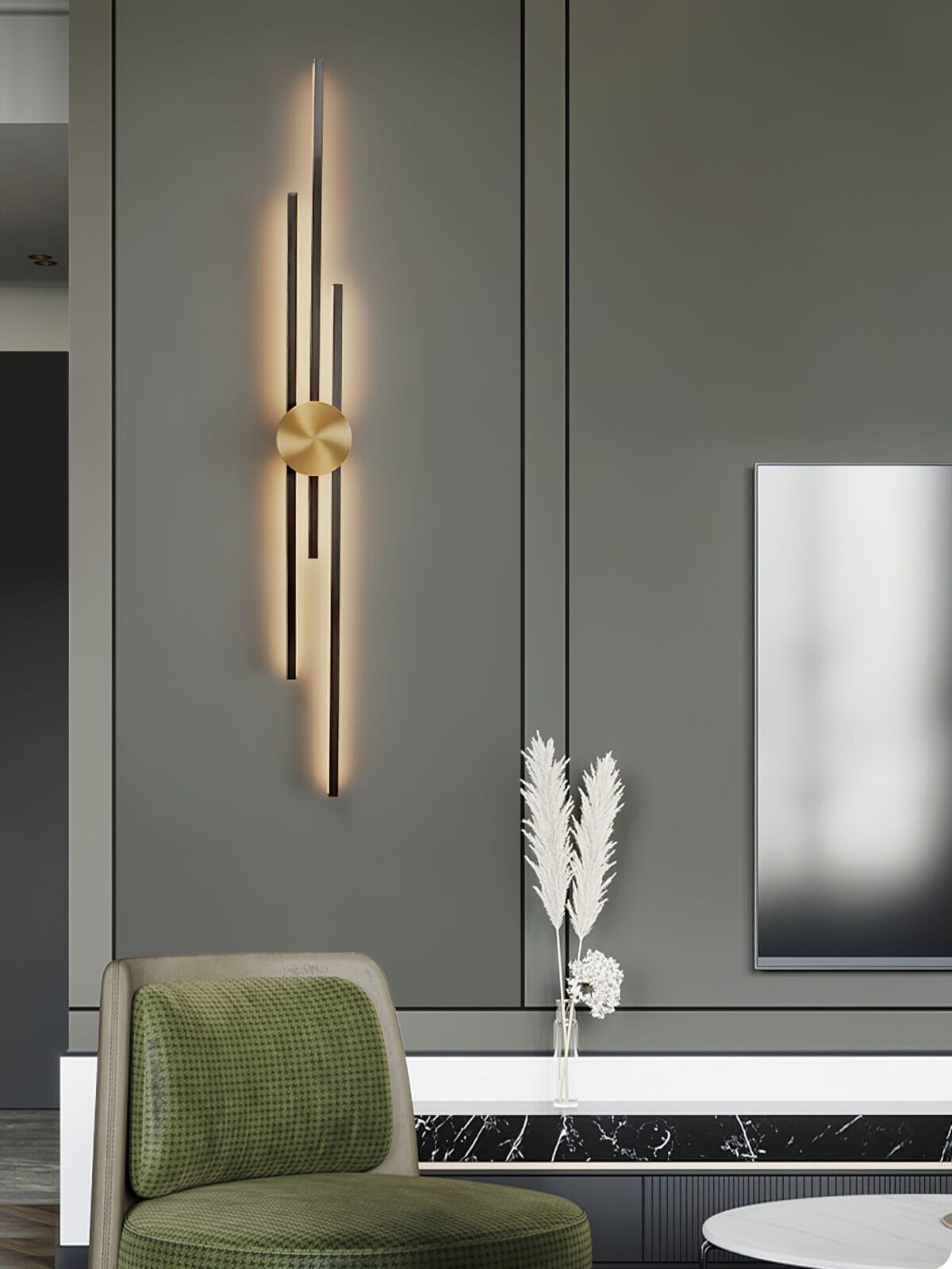 Bethnal Minimalist  Copper Wall Light | Fervei