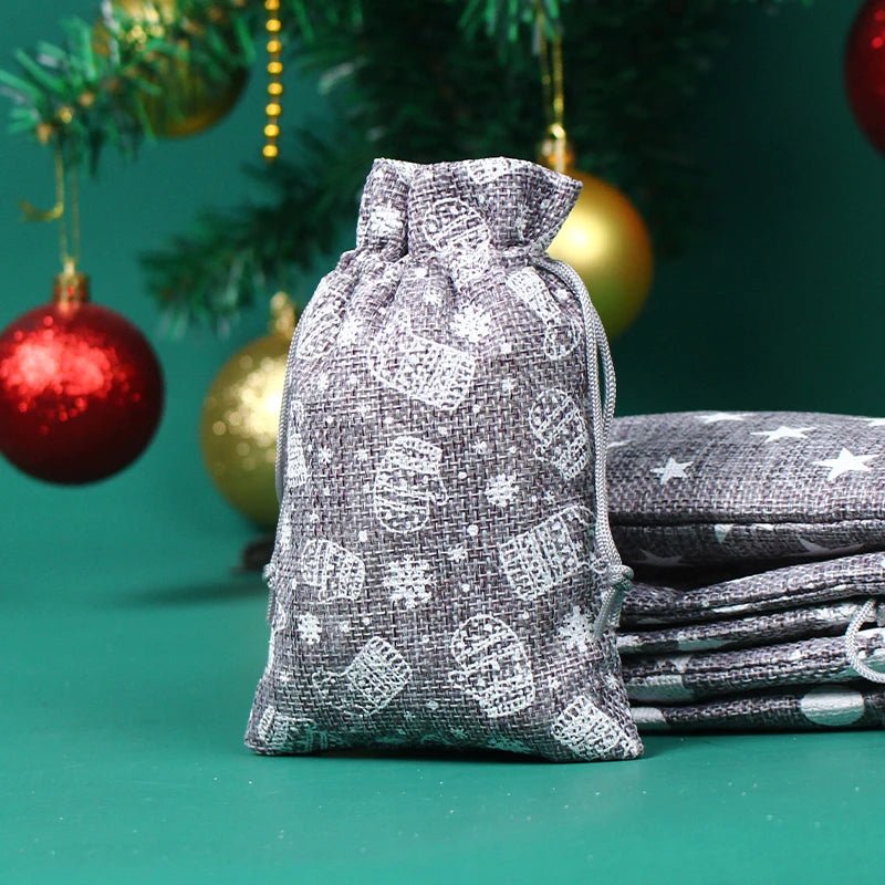 Borsa Regalo Eco in Juta EverLeaf per Sorprese Fatte a Mano