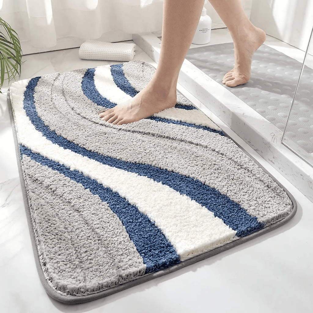 PureWeave Absorbent And Quick Dry Microfiber Bath Mat