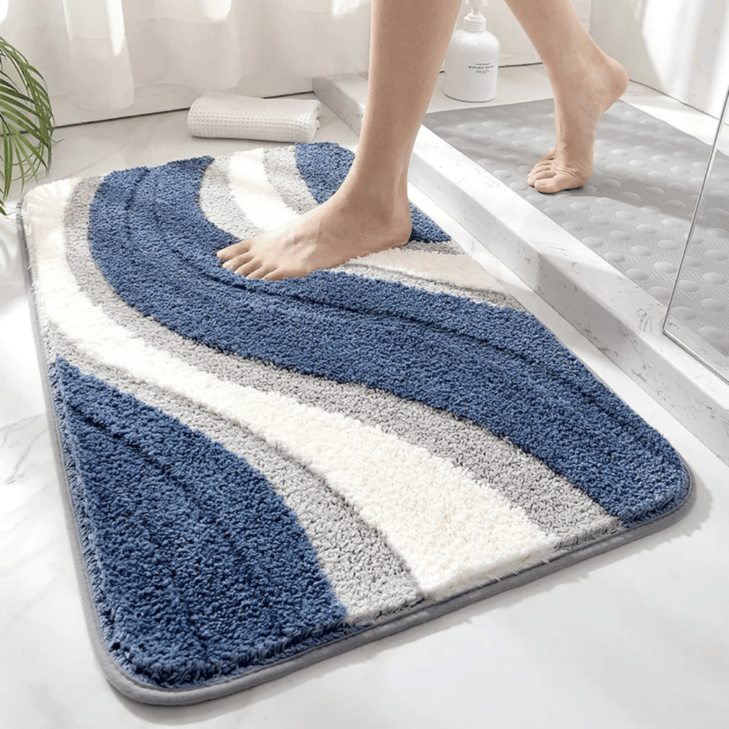 PureWeave Absorbent And Quick Dry Microfiber Bath Mat