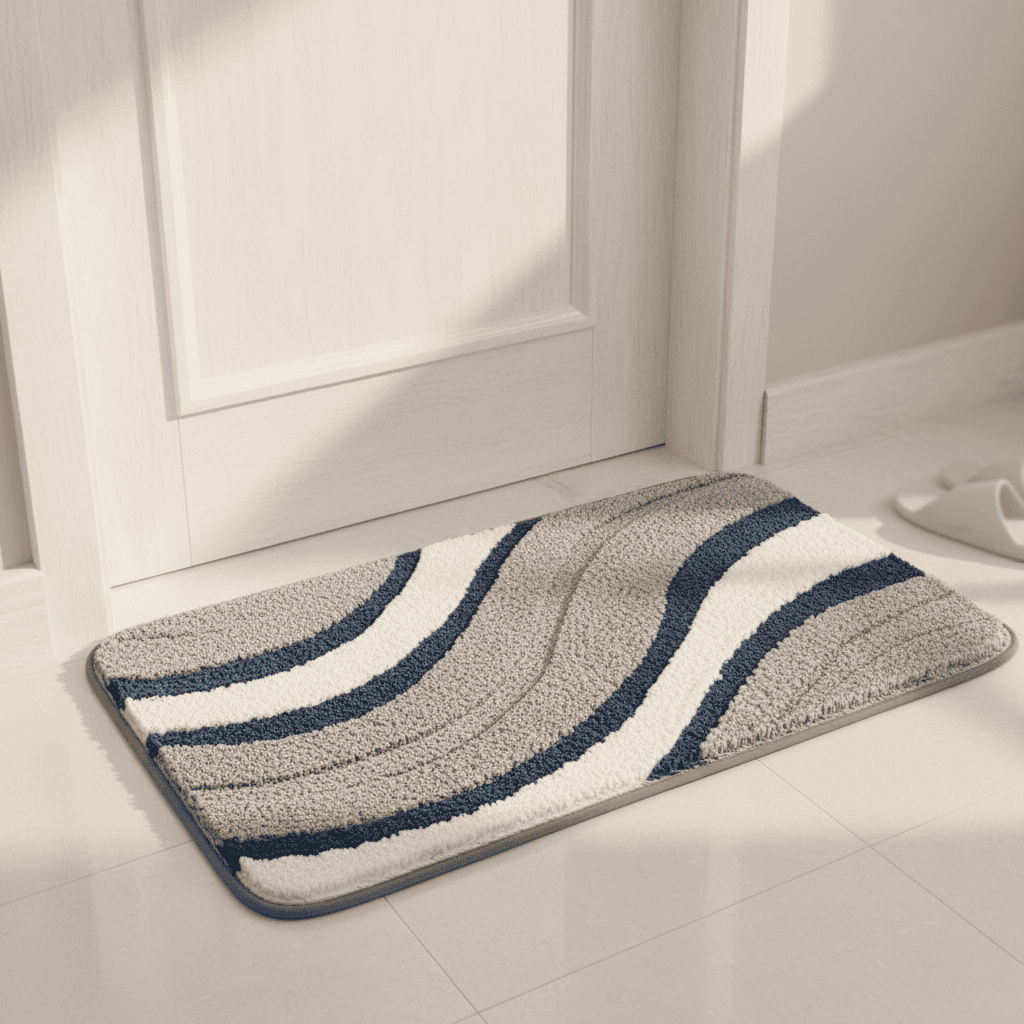 PureWeave Absorbent And Quick Dry Microfiber Bath Mat