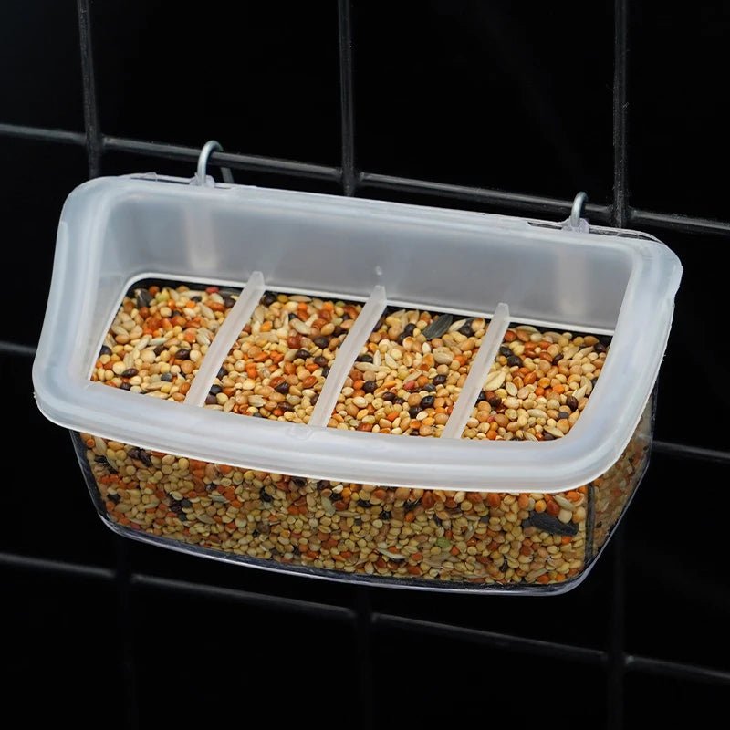 EcoParrot 360 Degree Parrot Feeder With Clear View