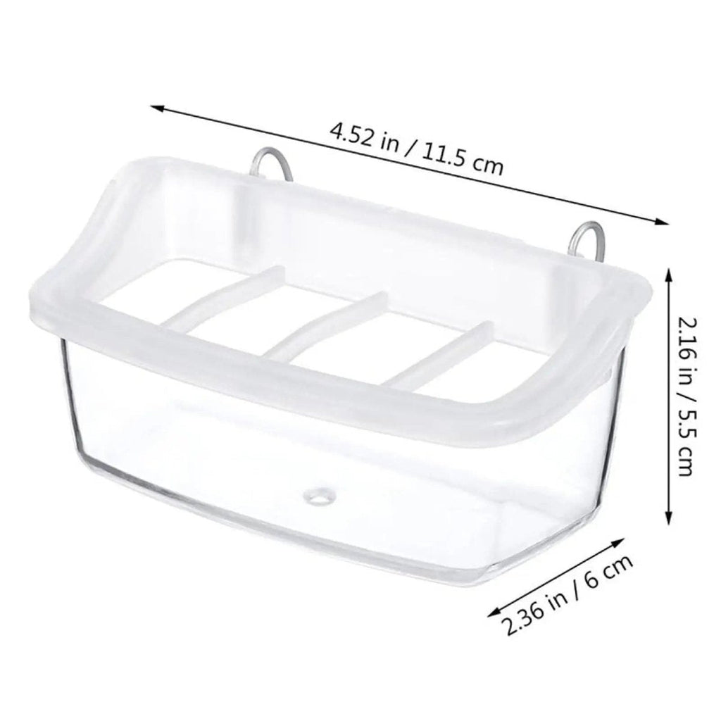 EcoParrot 360 Degree Parrot Feeder With Clear View