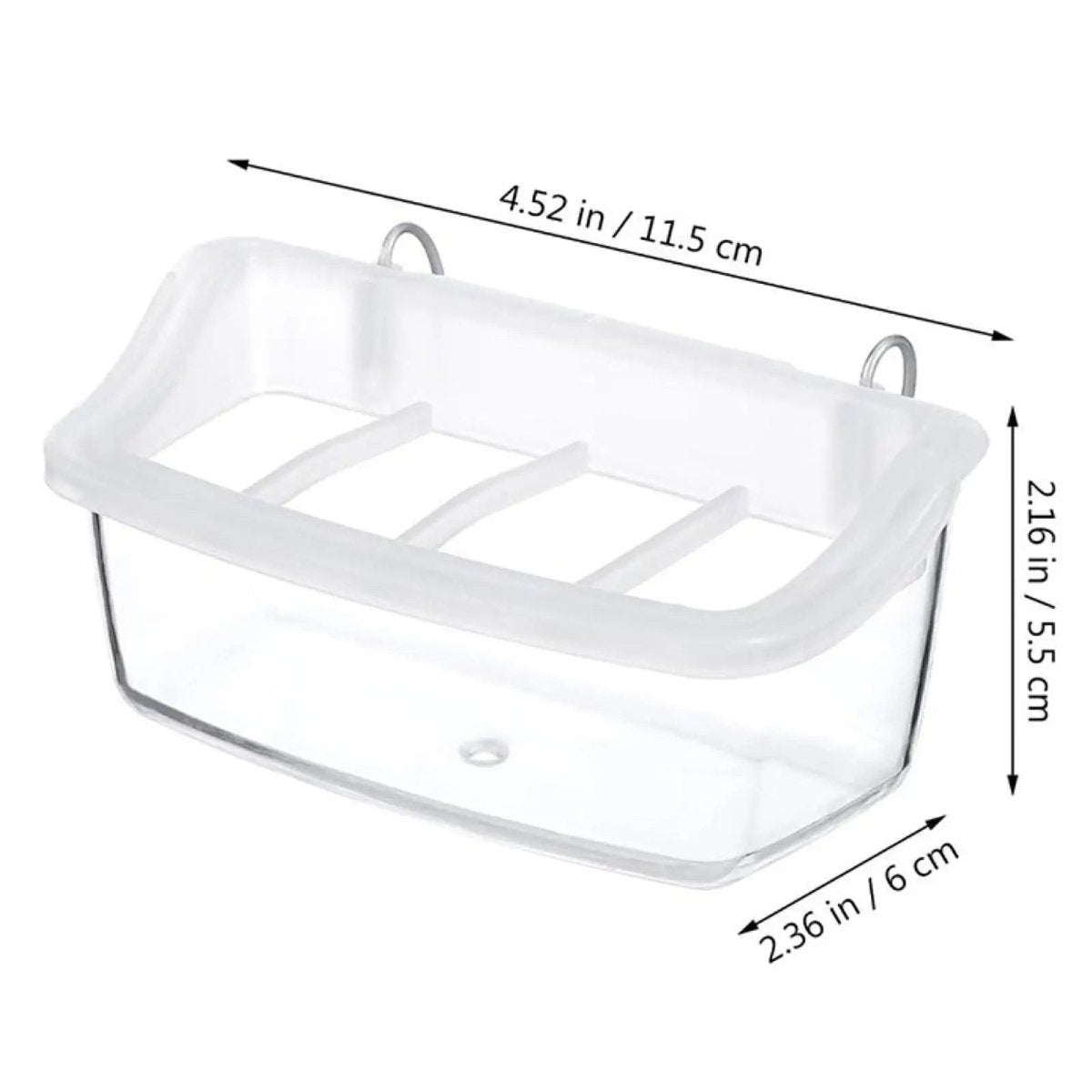 EcoParrot 360 Degree Parrot Feeder With Clear View
