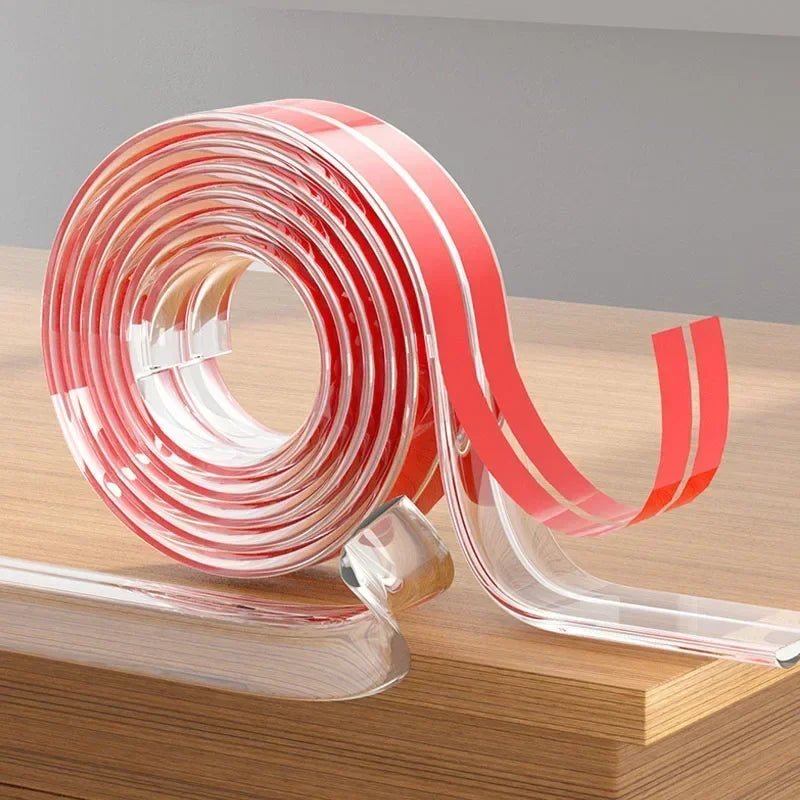 Bande de Sécurité PVC ClearGuard Pour Bords et Coins de Meubles