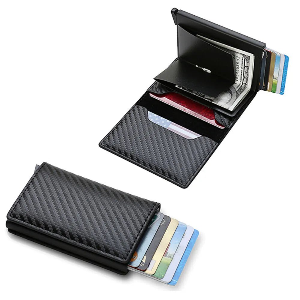 SleekGuard RFID Double Wallet for Everyday Slim Security