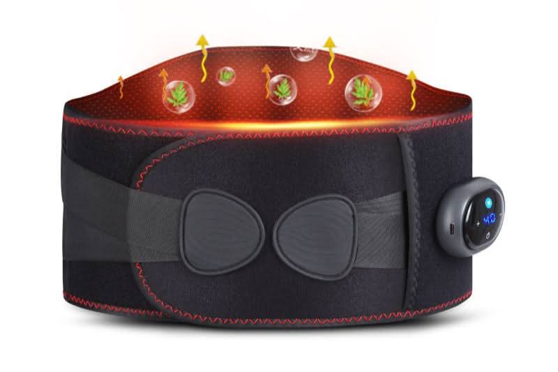 Massaggiatore per la schiena CalmWave Massaggiatore ergonomico con calore a infrarossi e vibrazione