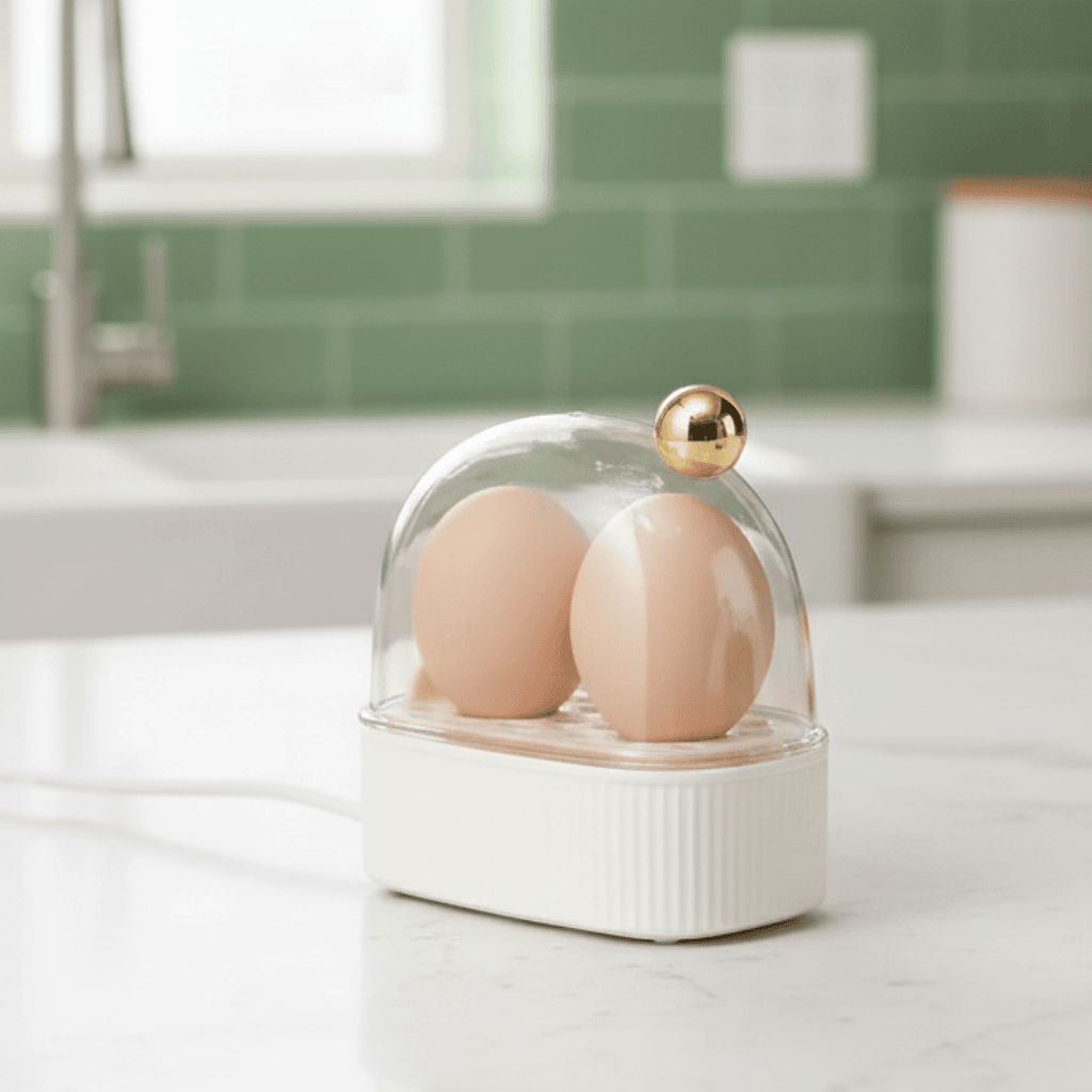 EggEase Electric Egg Cooker And Poacher With Three Heat Settings