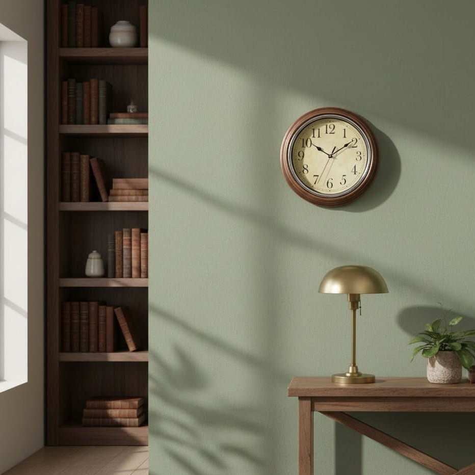 Evercrest Timeless Wall Clock With Elegant Design