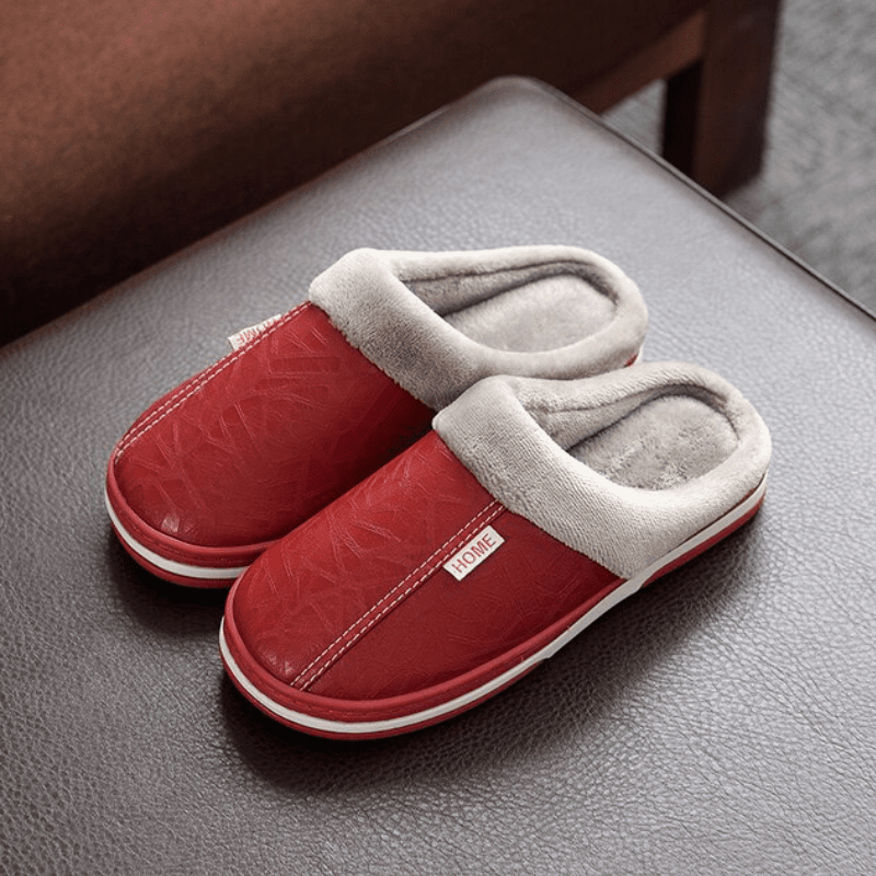 EverCozy Pantofole Calde da Uomo con Morbido Comfort in Pile