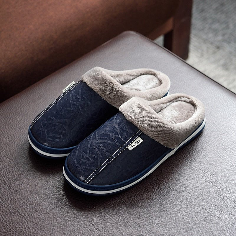 EverCozy Pantofole Calde da Uomo con Morbido Comfort in Pile