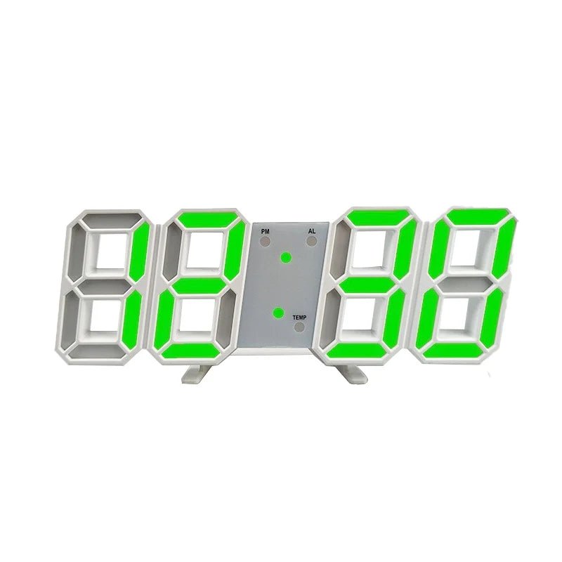 NovaTime 3D Light Digital Clock With Voice Control And Silent Alarm