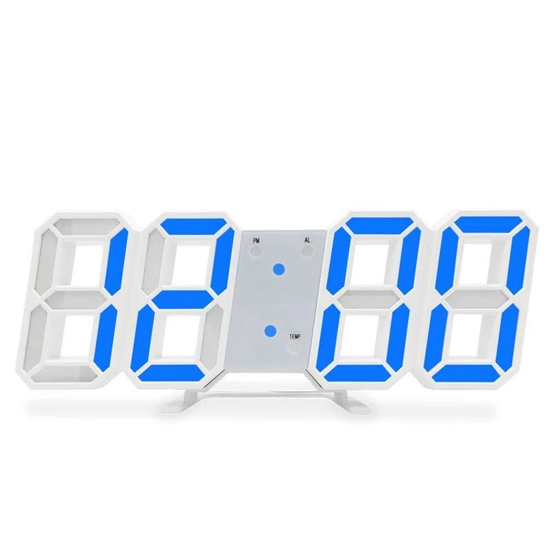 NovaTime 3D Light Digital Clock With Voice Control And Silent Alarm
