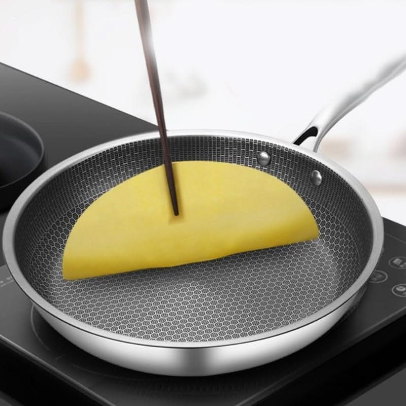 NovaChef Stainless Steel Nonstick Frying Pan For Effortless Cooking