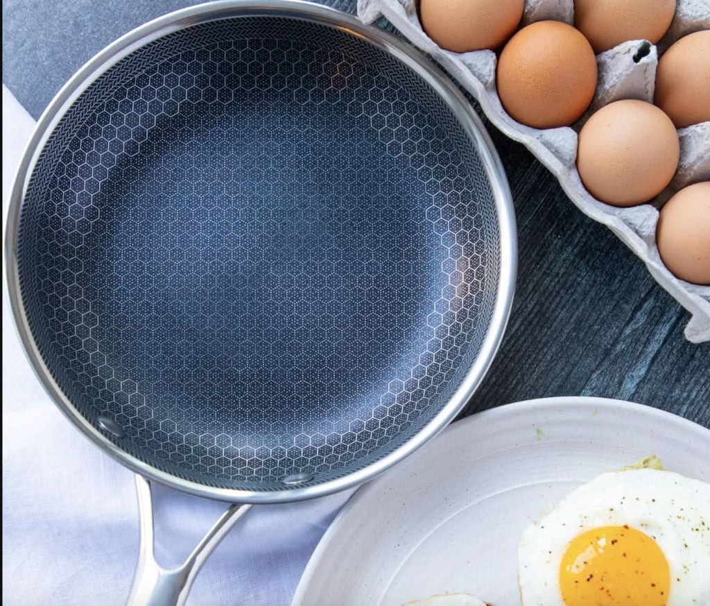 NovaChef Stainless Steel Nonstick Frying Pan For Effortless Cooking