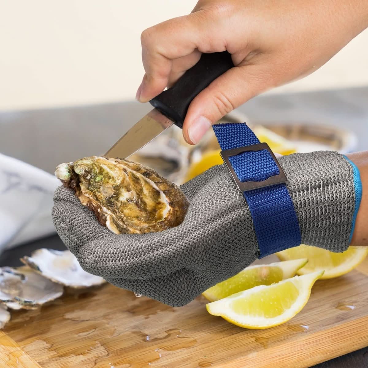 NexaGuard Pro Stainless Steel Safety Gloves With Maximum Cut Resistance