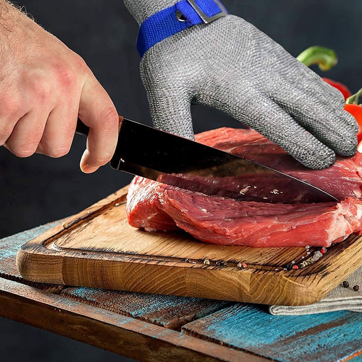 NexaGuard Pro Stainless Steel Safety Gloves With Maximum Cut Resistance