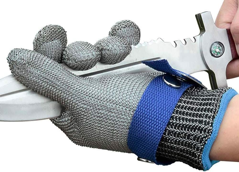 NexaGuard Pro Stainless Steel Safety Gloves With Maximum Cut Resistance