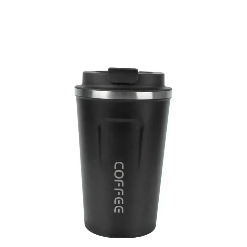 PathQuest Stainless Steel Thermal Mug 380ml/510ml Insulated Travel Mug Leak-Proof