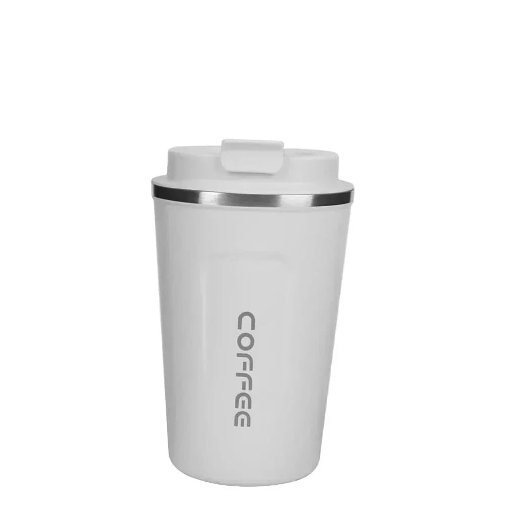 PathQuest Stainless Steel Thermal Mug 380ml/510ml Insulated Travel Mug Leak-Proof