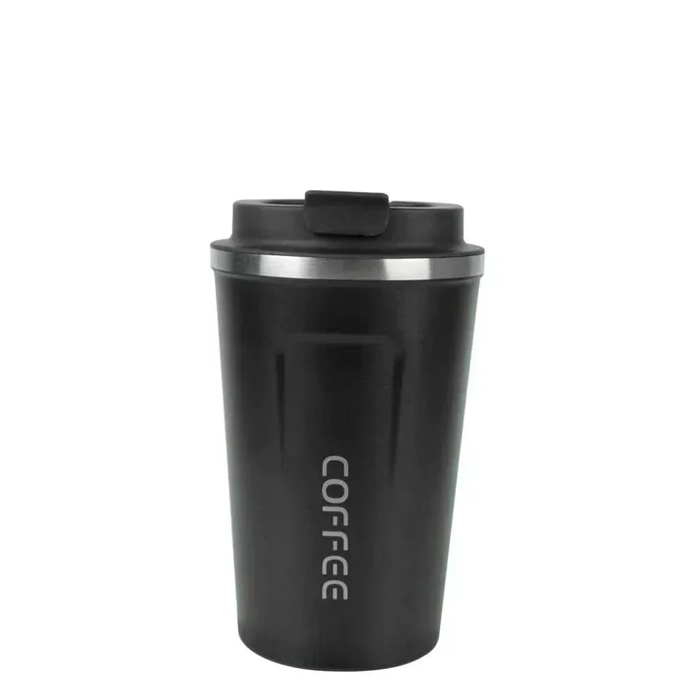 PathQuest Stainless Steel Thermal Mug 380ml/510ml Insulated Travel Mug Leak-Proof
