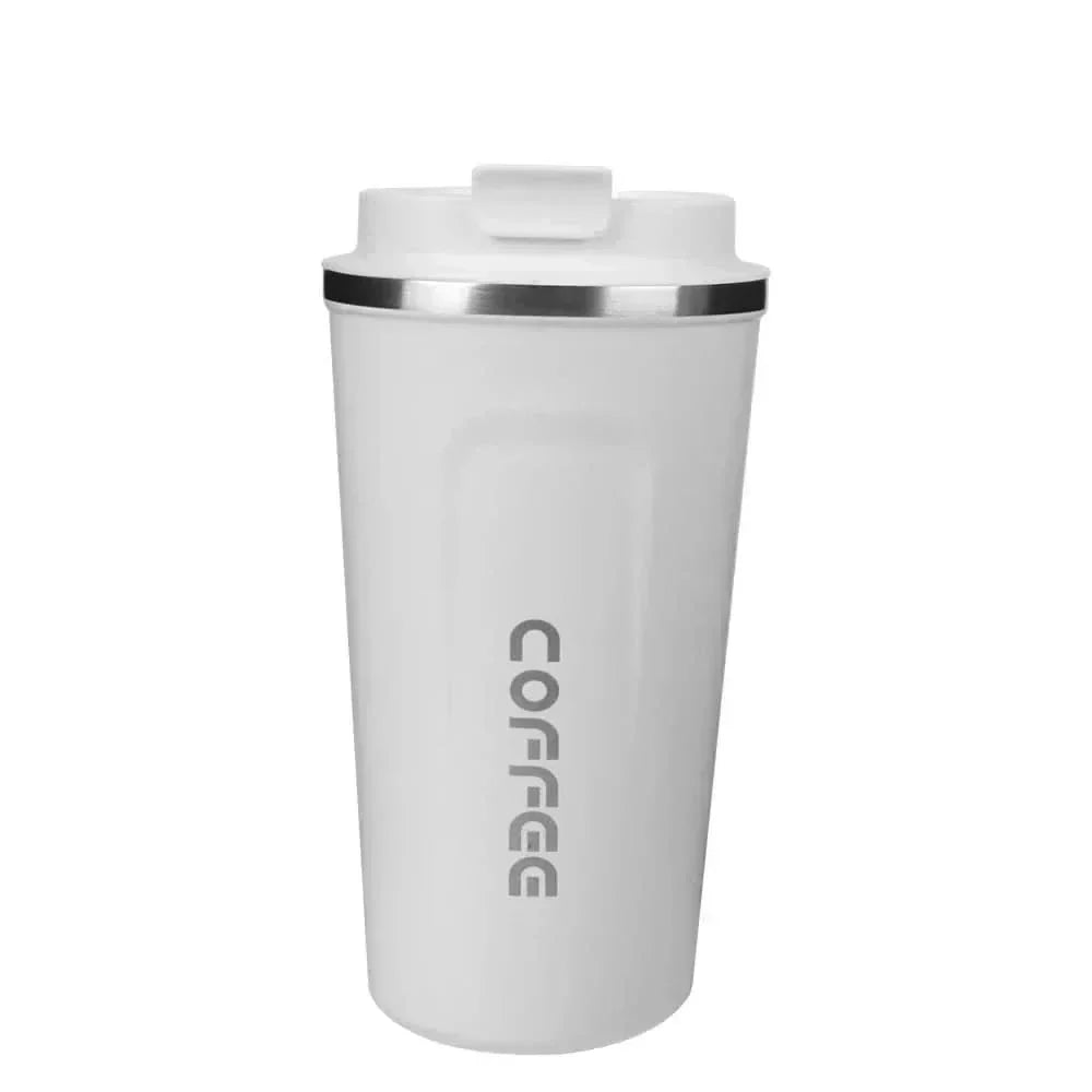 PathQuest Stainless Steel Thermal Mug 380ml/510ml Insulated Travel Mug Leak-Proof