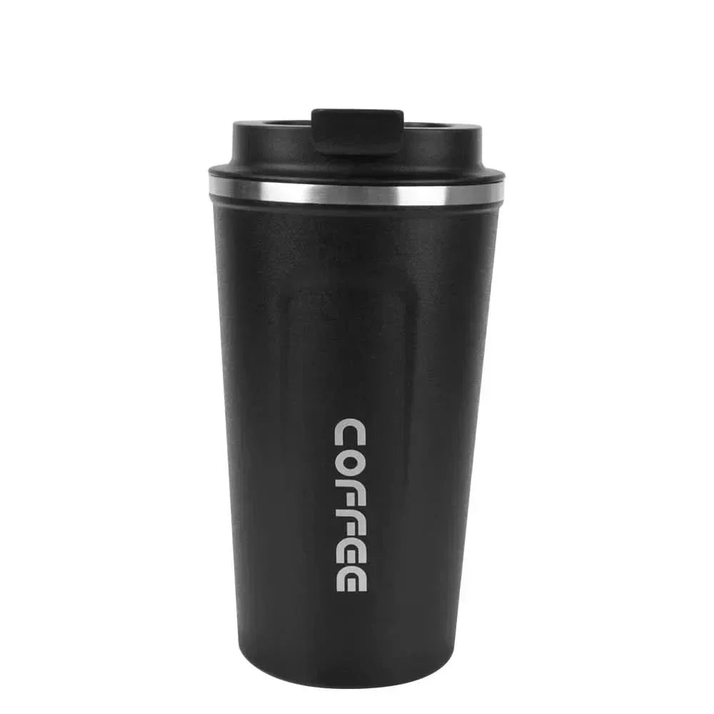 PathQuest Stainless Steel Thermal Mug 380ml/510ml Insulated Travel Mug Leak-Proof