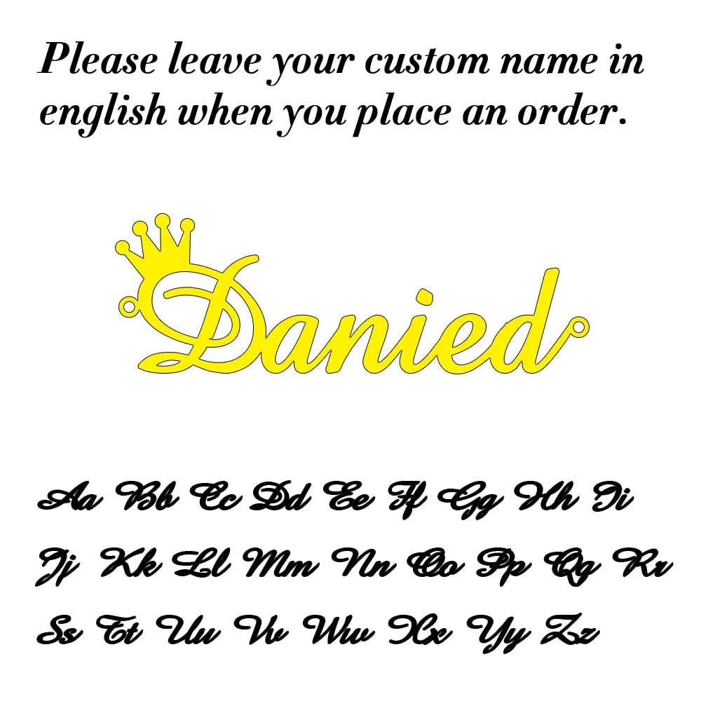 Aurea Personalized Name Necklace In Stainless Steel For Women