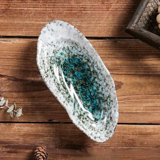 NacreShell Skjellformet Keramisk Servise for Elegante Anledninger