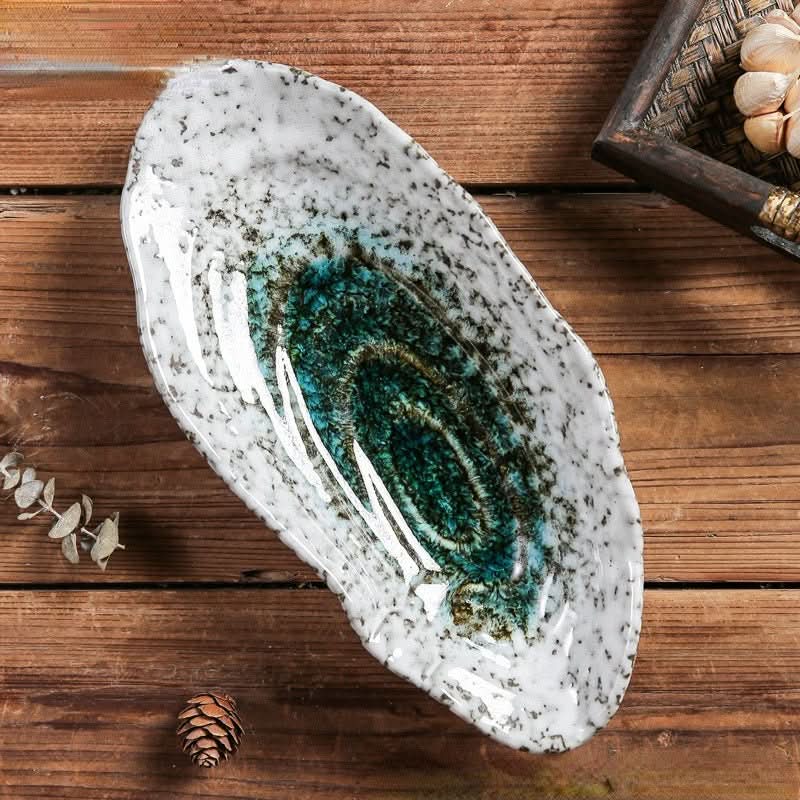 NacreShell Skjellformet Keramisk Servise for Elegante Anledninger